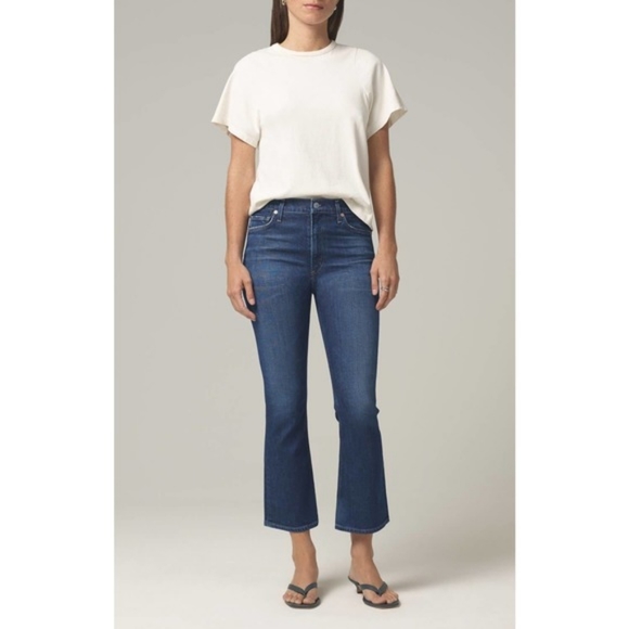 Citizens Of Humanity Denim - Citizens of Humanity Demy petite cropped flare high rise Jean's